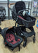 New & Assembled Infanti Noa Pramette Travel System - Red/Black - Preggy Plus