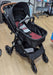 New & Assembled Infanti Noa Pramette Travel System - Red/Black - Preggy Plus