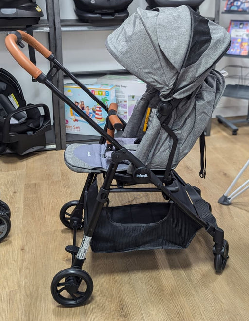 New & Assembled Infanti Zuri 360° Stroller - Grey - Preggy Plus