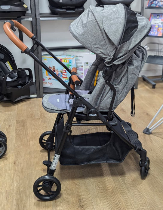 New & Assembled Infanti Zuri 360° Stroller - Grey - Preggy Plus