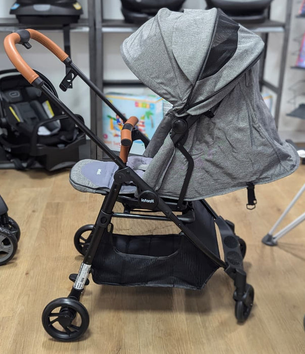 New & Assembled Infanti Zuri 360° Stroller - Grey - Preggy Plus