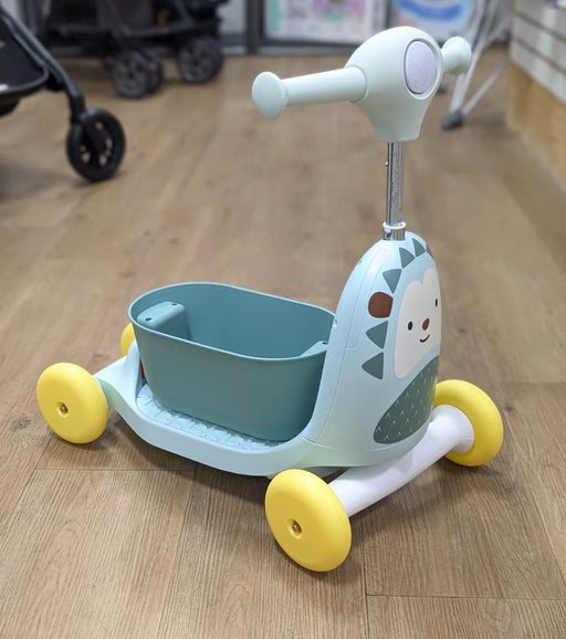 New & Assembled Skip Hop Zoo 3-In-1 Wagon/Ride On/Scooter Toy - Hedgehog - Preggy Plus