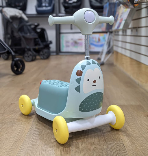 New & Assembled Skip Hop Zoo 3-In-1 Wagon/Ride On/Scooter Toy - Hedgehog - Preggy Plus