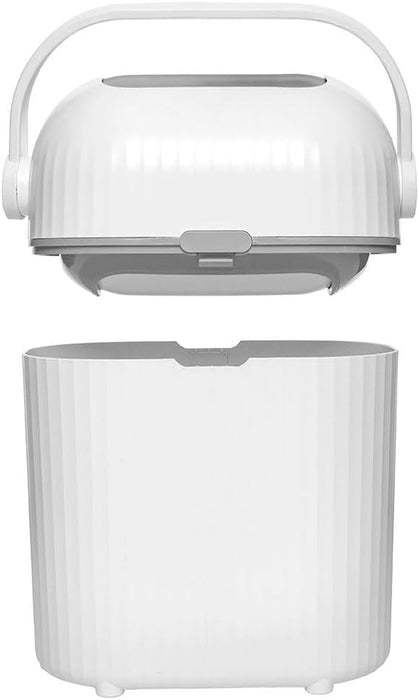 Buba Anti-Odor Trash Can - White - Preggy Plus