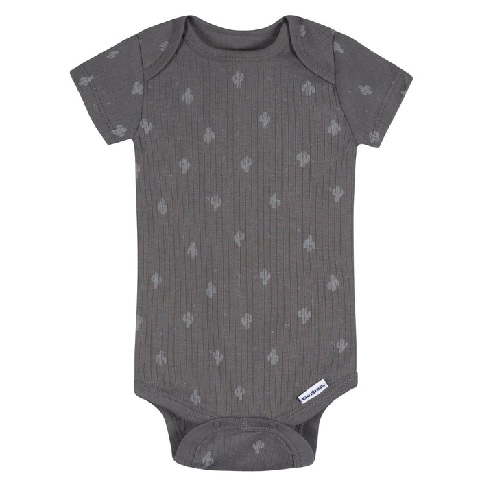 Gerber 3-Piece Baby Boys Wild Buffalo Trail Onesie Set, Newborn (645755 B01 NB2) - Preggy Plus