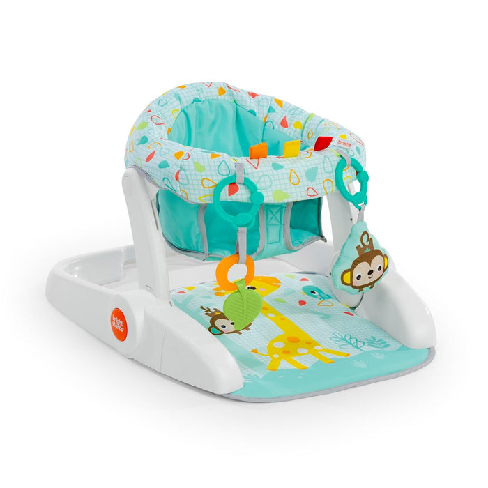Bright Starts Learn-to-Sit 2-Position Baby Floor Seat - Wild Vibes - Preggy Plus