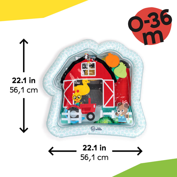 Baby Einstein Farm Explorers Cal's Sensory Barn Tummy Time Water Mat