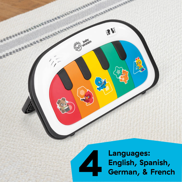 Baby Einstein 4-in-1 Kickin' Tunes Learn-to-Sit Music & Language Floor Seat