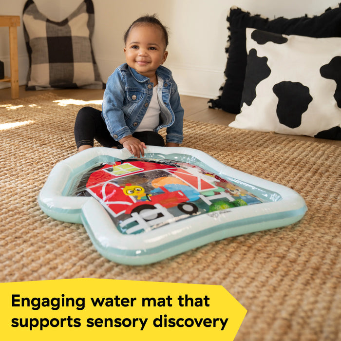 Baby Einstein Farm Explorers Cal's Sensory Barn Tummy Time Water Mat