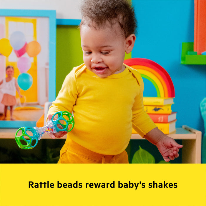 Bright Starts Grasp the Day Easy-Grasp Oball Gift Set, Ball and Rattle Toys