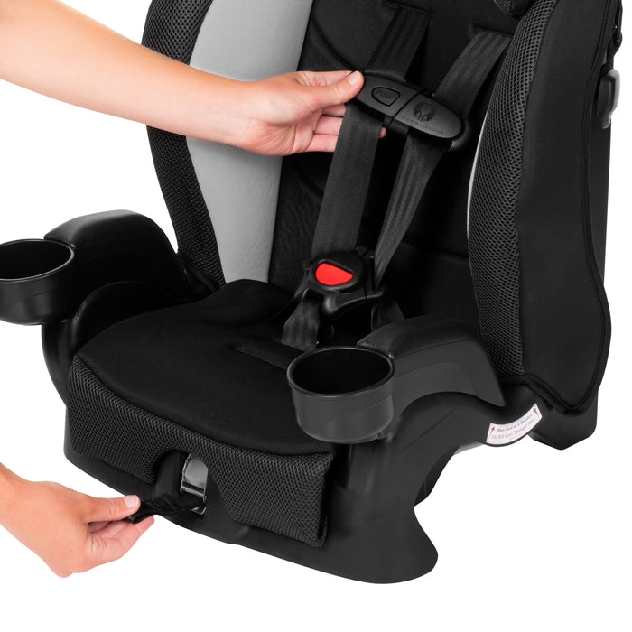 Evenflo Chase Plus 2-in-1 Booster Car Seat (Huron Black)