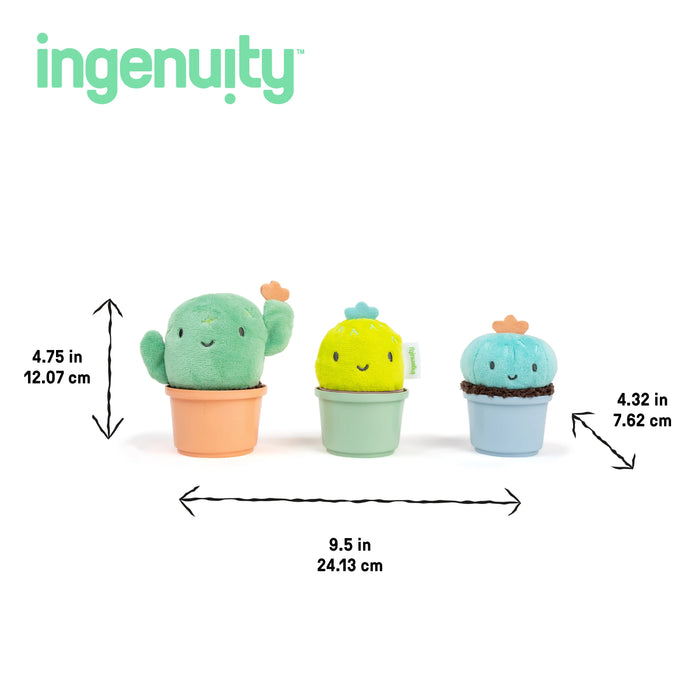 Ingenuity Calm Springs Nesting Rattles