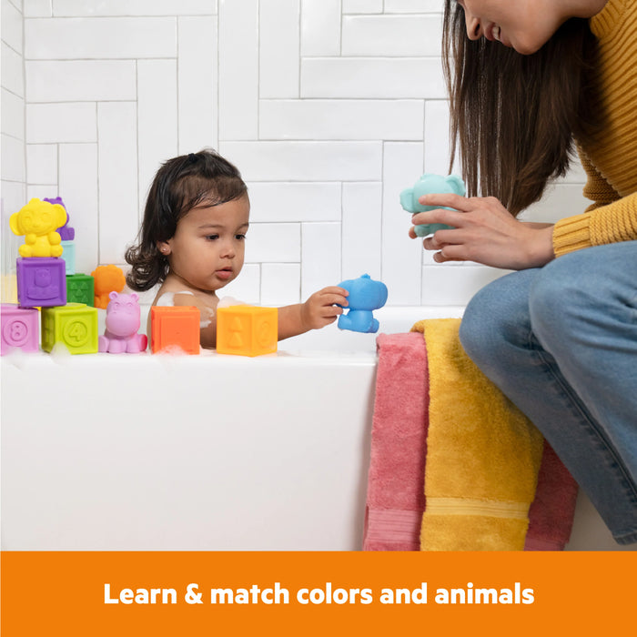 Bright Starts Cubes & Cuties 18-Piece Gift Set - Multicolor