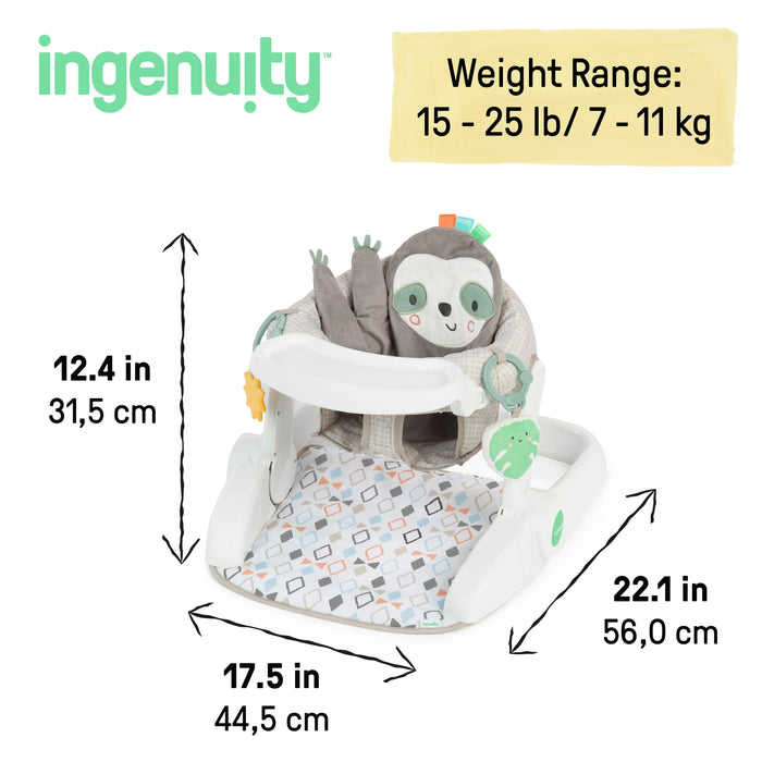 Ingenuity Prop Spot Learn-to-Sit Floor Seat - Loni