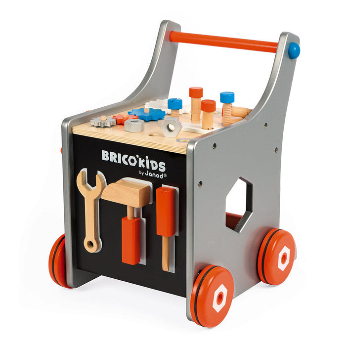 Janod Brico'Kids Magnetic Diy Trolley (wood) - Preggy Plus