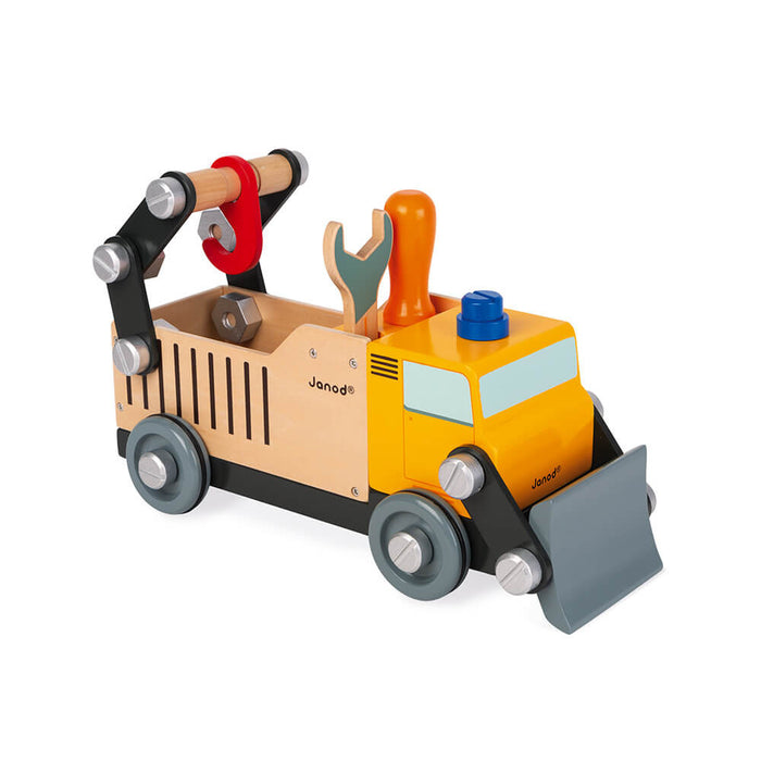 Janod Brico'kids Wooden Builder’s Truck - Preggy Plus