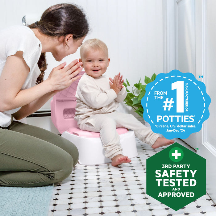 Ingenuity Prepare to Potty 3-in-1 System - Pink