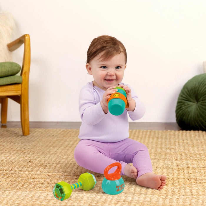 Bright Starts Off to the Gym 3 Piece Gift Set