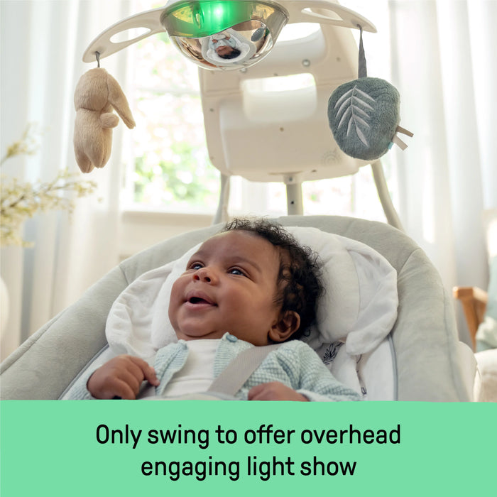 Ingenuity InLighten Soothing Swing & Rocker - Remy