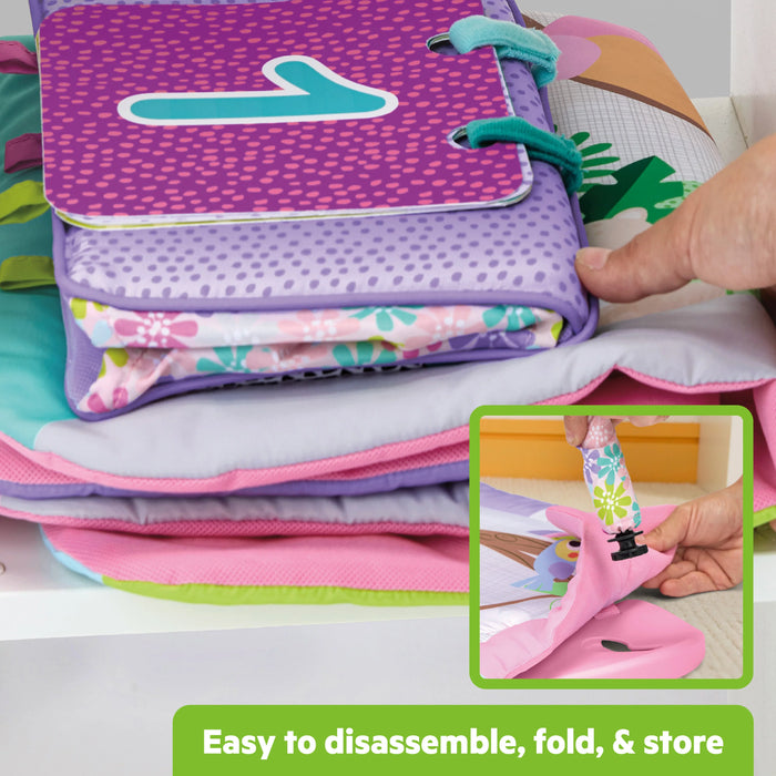 Bright Starts Treetop Bloom Baby Activity Gym & Tummy Time Mat