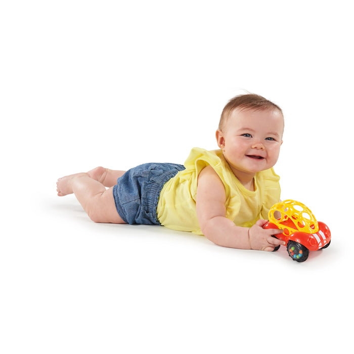 Oball Easy Grasp Rattle & Roll Buggie Push Car