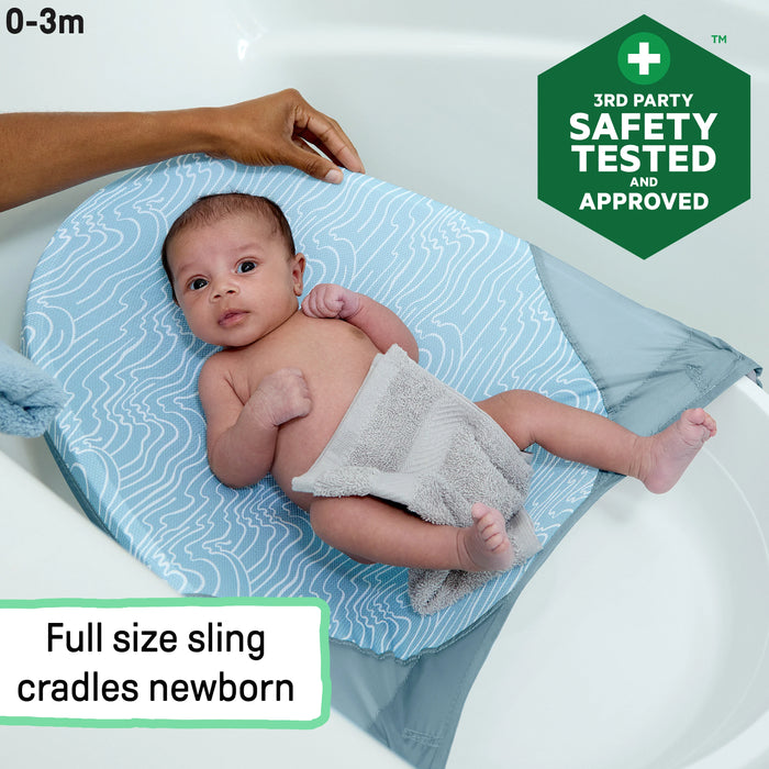 Ingenuity Full Comfort 3-in-1 Tub - Blue Sling