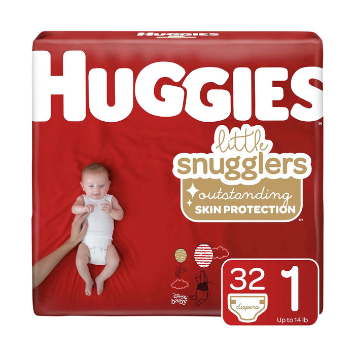 Huggies® Little Snugglers Diaper, Size 1, 32/pk
