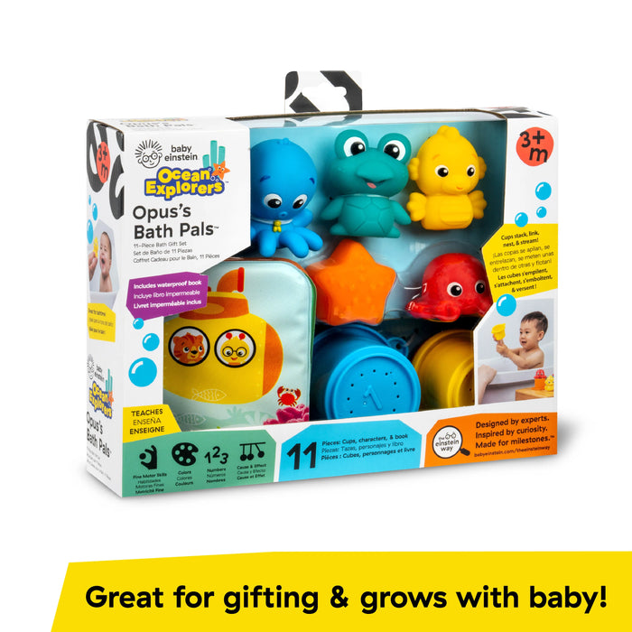 Baby Einstein Opus Bath Pals 11-Piece Bath Gift Set