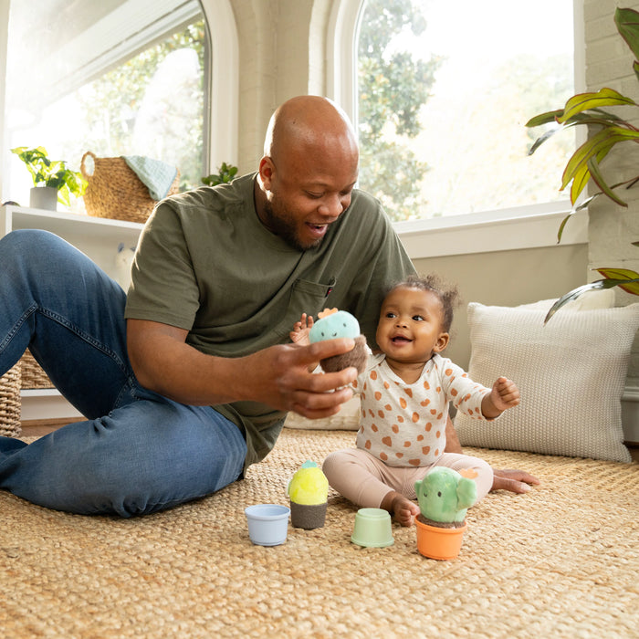 Ingenuity Calm Springs Nesting Rattles