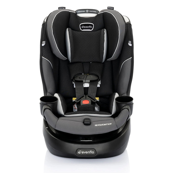 Evenflo Revolve360 Slim 2-in-1 Rotational Car Seat (Canton Black)