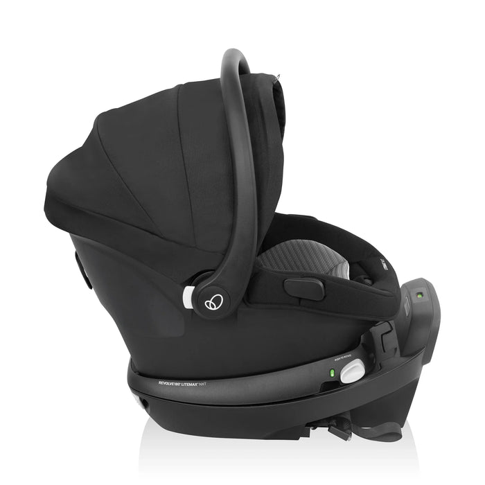 Evenflo - Revolve180 LiteMax NXT Rotational Infant Car Seat with SensorSafe (Cinder Grey)
