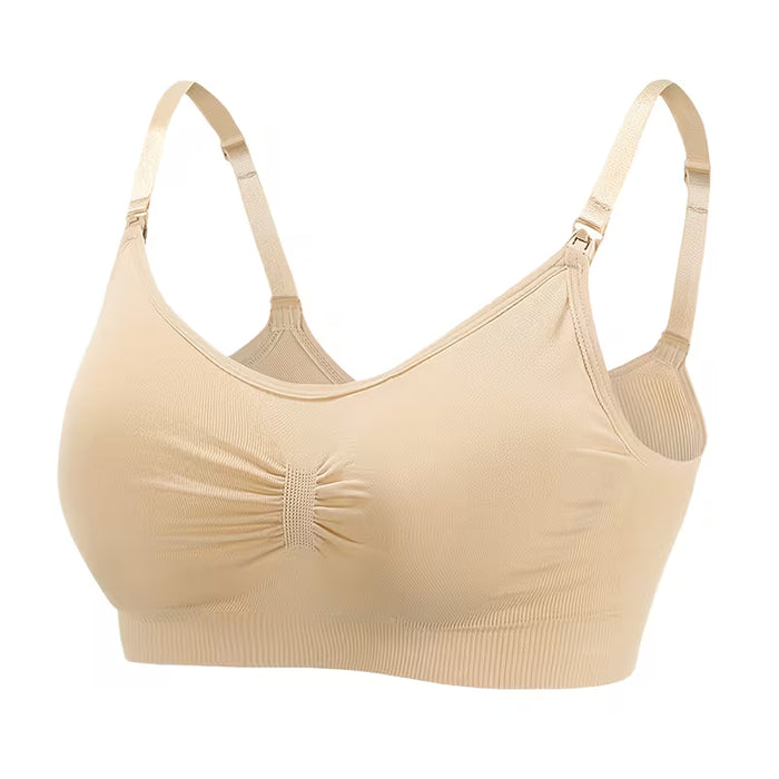 The ComfortFit Nursing Bra - Apricot/Medium