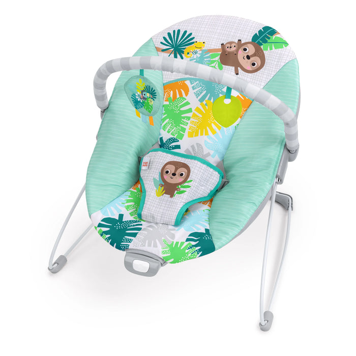 Bright Starts Wild Wonders Vibrating Baby Bouncer