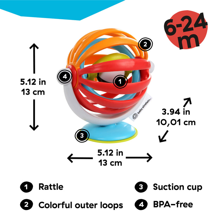 Baby Einstein Sticky Spinner Activity & High Chair Toy
