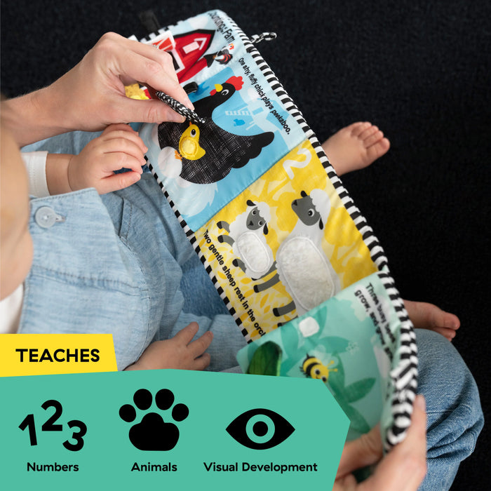 Baby Einstein Farm Explorers Counting at the Farm Soft Activity Book