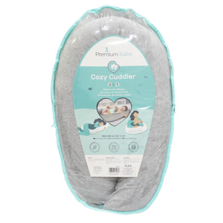 Premium Baby Cozy Cuddle 2 in 1 Pregnancy and Nursing Pillow - Preggy Plus