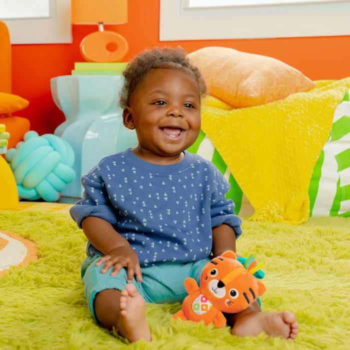 Bright Starts Jingle Joy Reach & Rattle Toy - Tiger