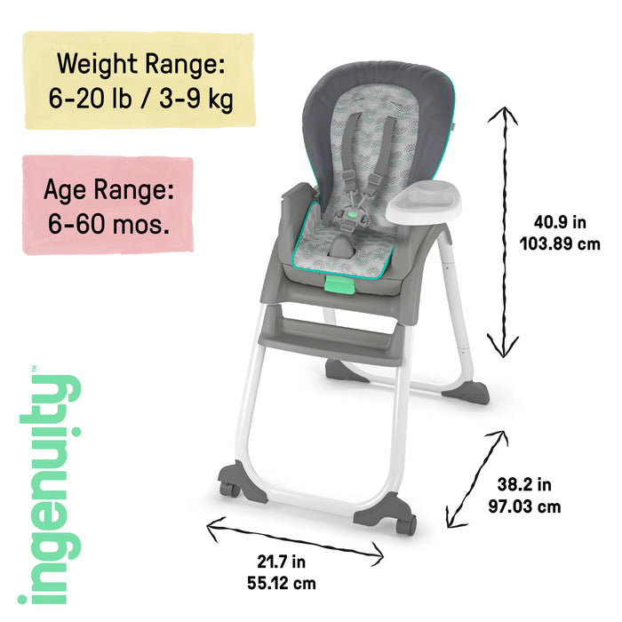 Ingenuity Full Course 6-in-1 High Chair - Astro