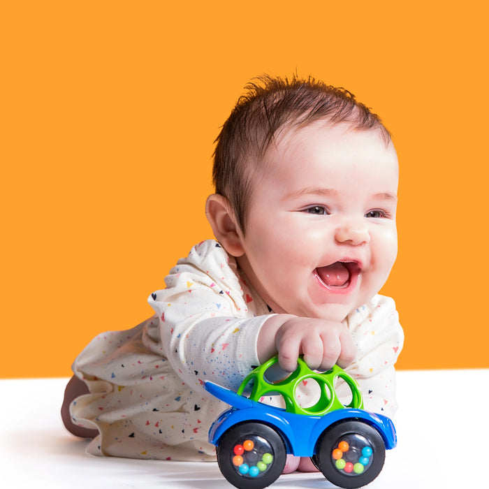 Oball Easy Grasp Rattle & Roll Toy Sports Car