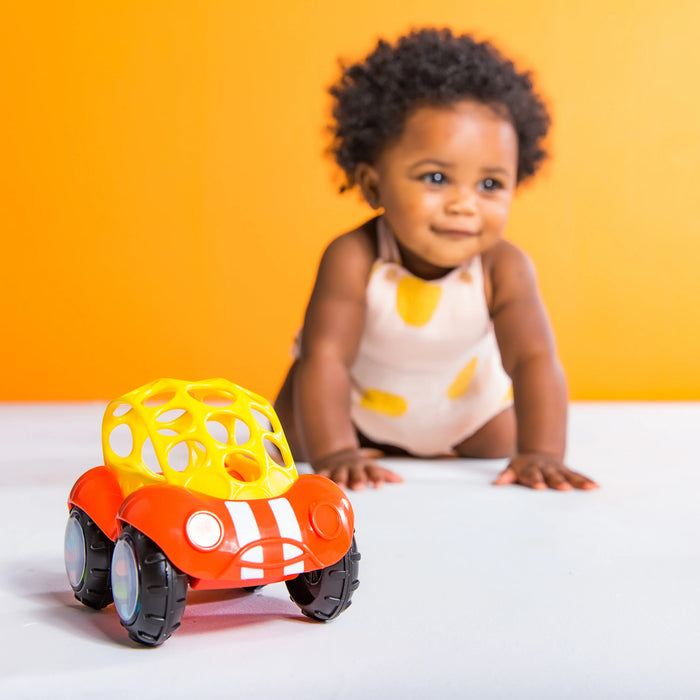 Oball Easy Grasp Rattle & Roll Buggie Push Car