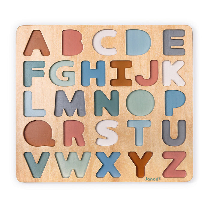 Janod Sweet Cocoon Alphabet Puzzle - Preggy Plus