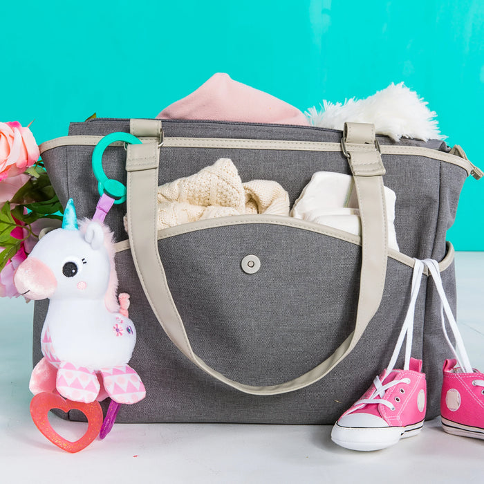 Bright Starts Sparkle & Shine Unicorn On-the-Go Take-Along Toy