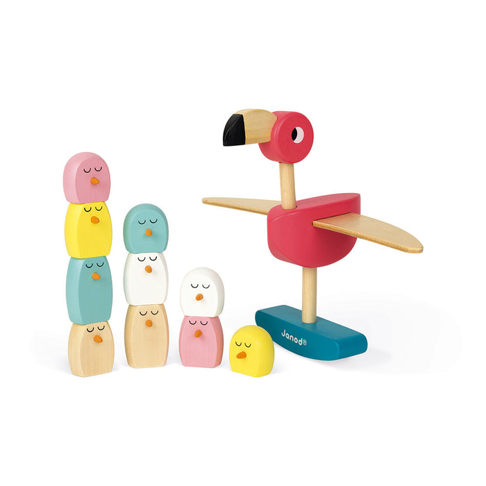 Janod Balancing Flamingo Game - Preggy Plus