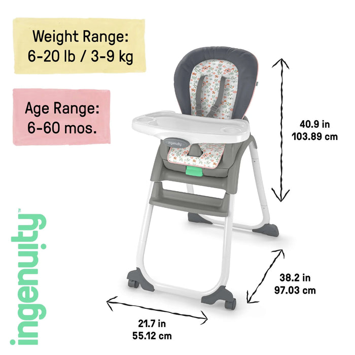 Ingenuity Full Course 6-in-1 High Chair - Milly