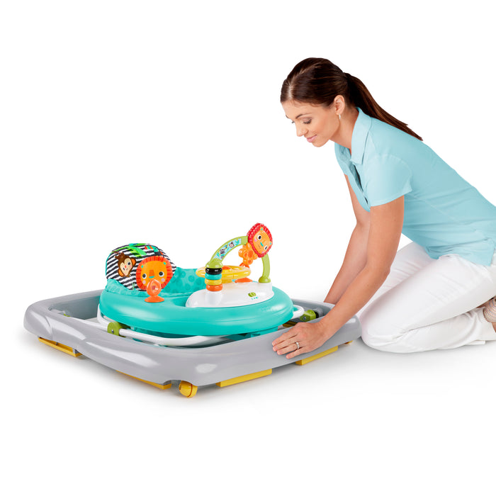 Bright Starts Zig Zag Zebra Baby Walker with Activity Station - Preggy Plus