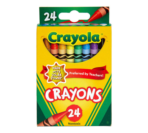 Crayola Classic Crayons, 24 Count - Preggy Plus