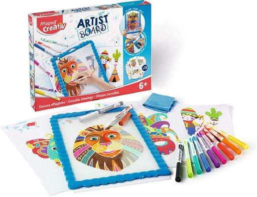 Maped Artist Board Activity Kit, Erasable drawings - Preggy Plus