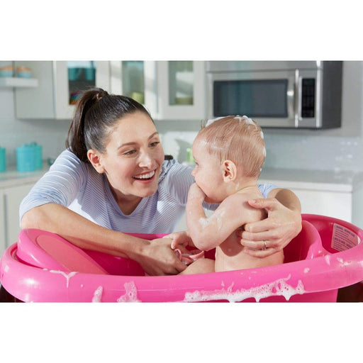 The First Years Sure Comfort Deluxe Newborn To Toddler Tub - Pink - Preggy Plus