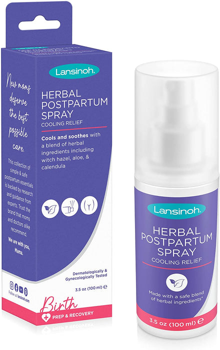 Lansinoh Herbal Postpartum Spray (68200) - Preggy Plus