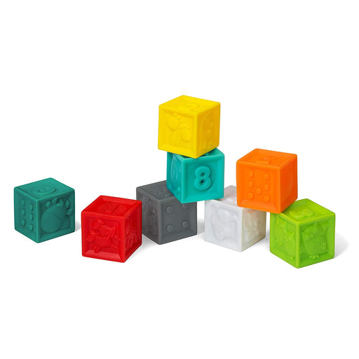 Infantino Squeeze & Stack Block Set™ - 8 Piece Set - Preggy Plus